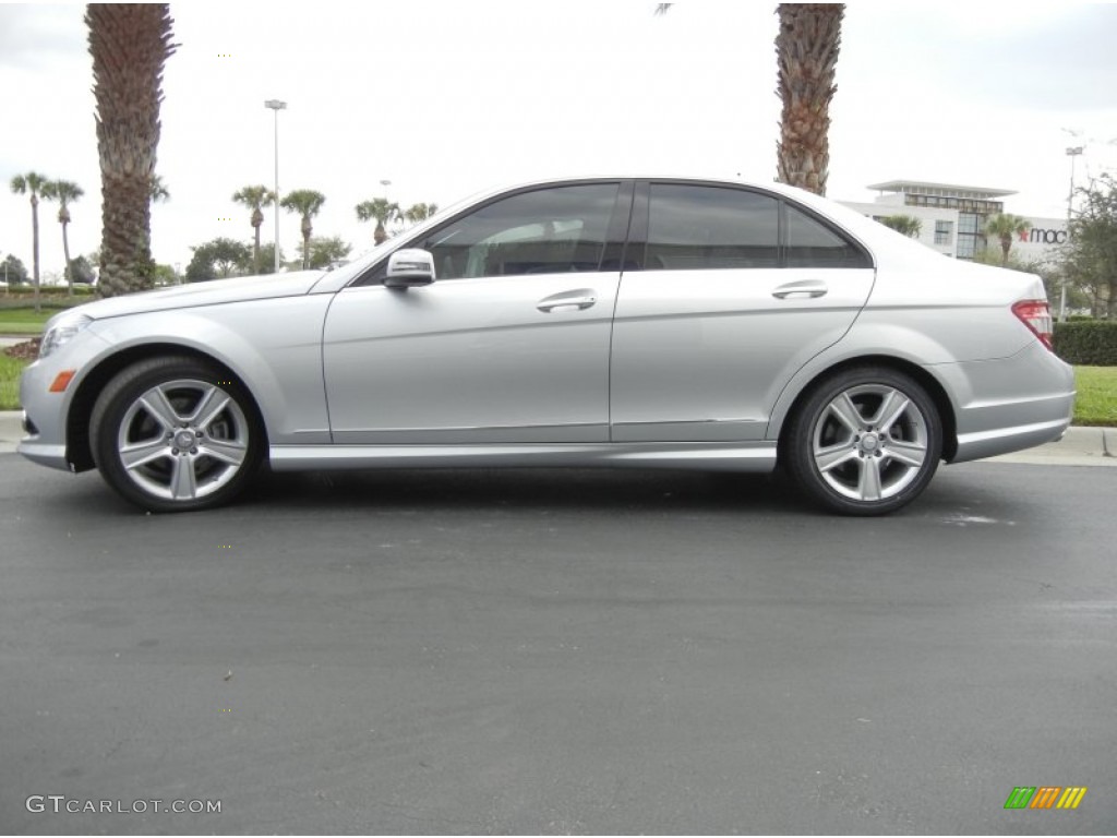 Iridium Silver Metallic 2010 Mercedes-Benz C 300 Sport Exterior Photo #61390098