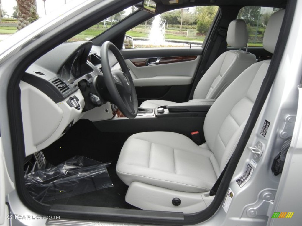 Grey/Black Interior 2010 Mercedes-Benz C 300 Sport Photo #61390188