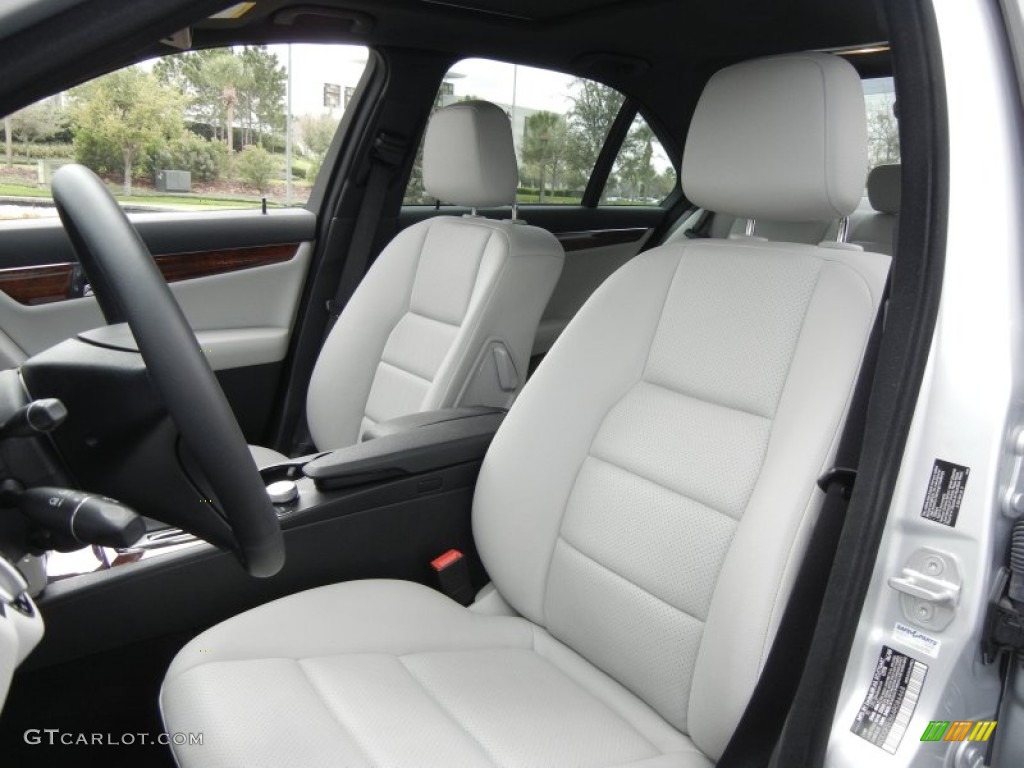 Grey/Black Interior 2010 Mercedes-Benz C 300 Sport Photo #61390199