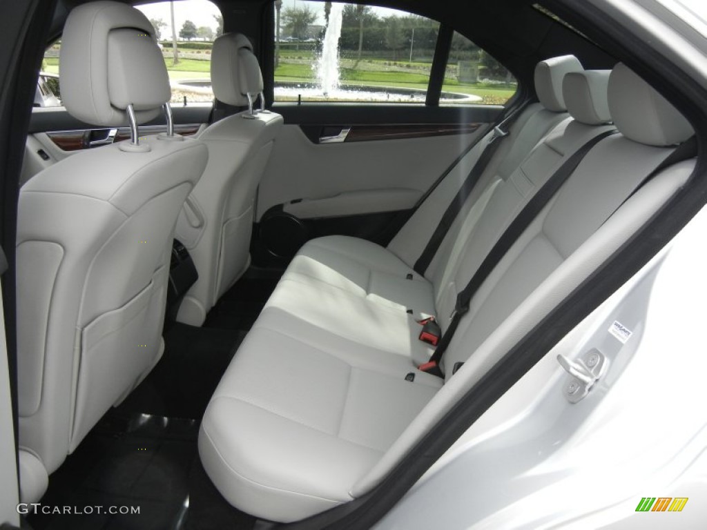Grey/Black Interior 2010 Mercedes-Benz C 300 Sport Photo #61390215