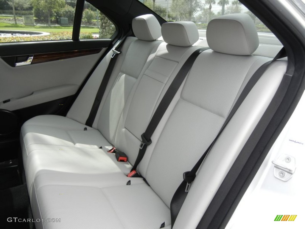 Grey/Black Interior 2010 Mercedes-Benz C 300 Sport Photo #61390230