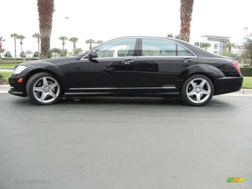 Black 2010 Mercedes-Benz S 550 Sedan Exterior Photo #61390386