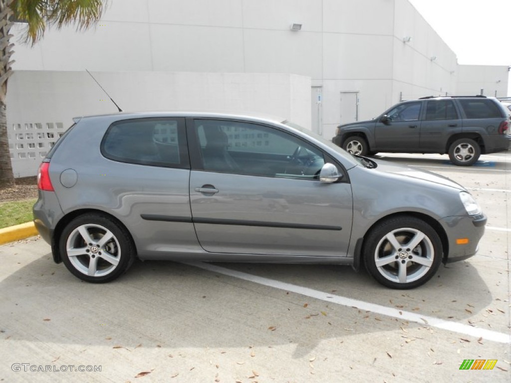 United Grey Metallic 2009 Volkswagen Rabbit 2 Door Exterior Photo #61391040