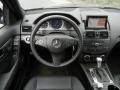 Black 2009 Mercedes-Benz C 350 Sport Dashboard