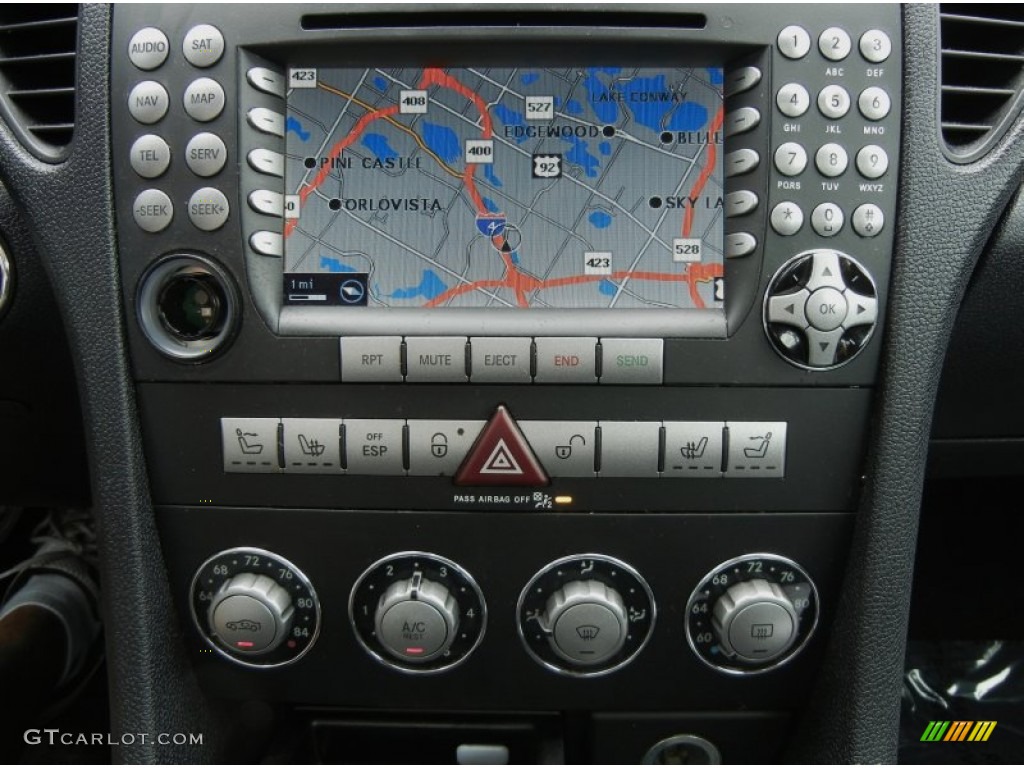 2007 Mercedes-Benz SLK 55 AMG Roadster Navigation Photo #61391457