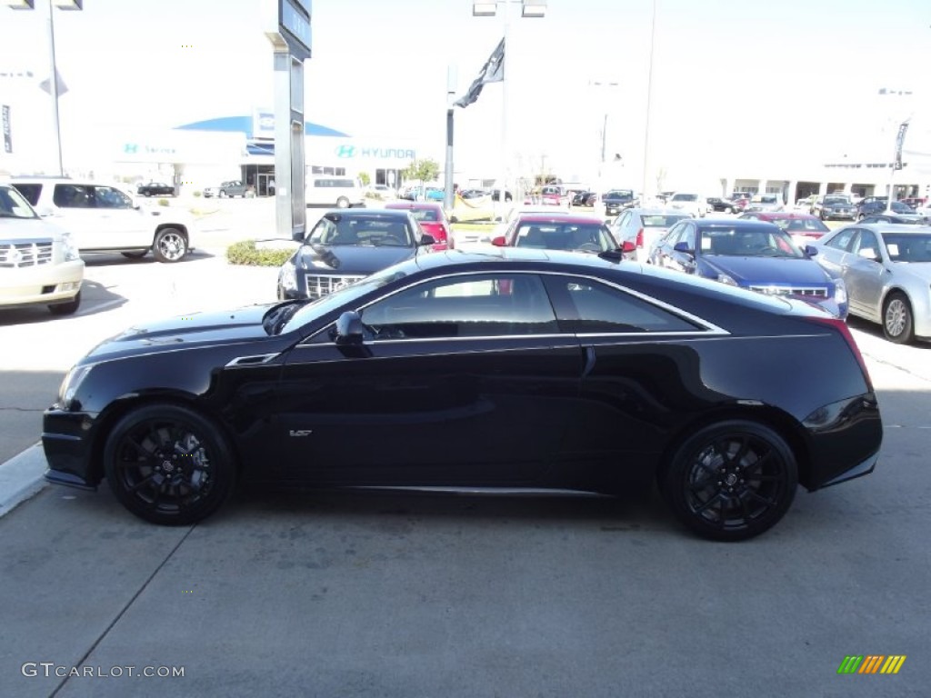 2012 CTS -V Coupe - Black Raven / Ebony/Ebony photo #5