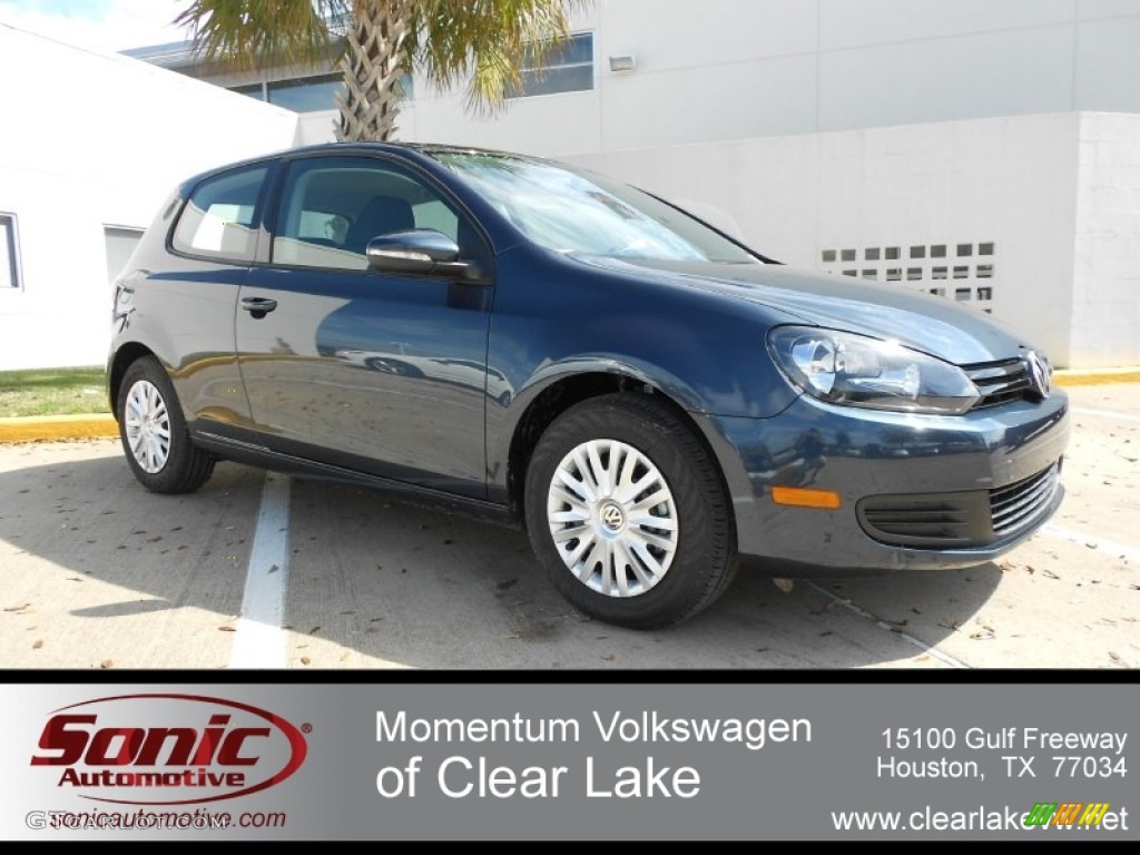 Blue Graphite Metallic Volkswagen Golf
