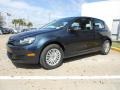 2012 Blue Graphite Metallic Volkswagen Golf 2 Door  photo #3