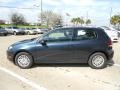 Blue Graphite Metallic 2012 Volkswagen Golf 2 Door Exterior