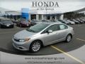 2012 Alabaster Silver Metallic Honda Civic EX-L Sedan  photo #1