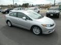 2012 Alabaster Silver Metallic Honda Civic EX-L Sedan  photo #7