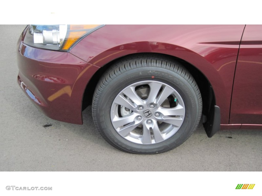 2012 Accord LX Premium Sedan - Basque Red Pearl II / Ivory photo #10