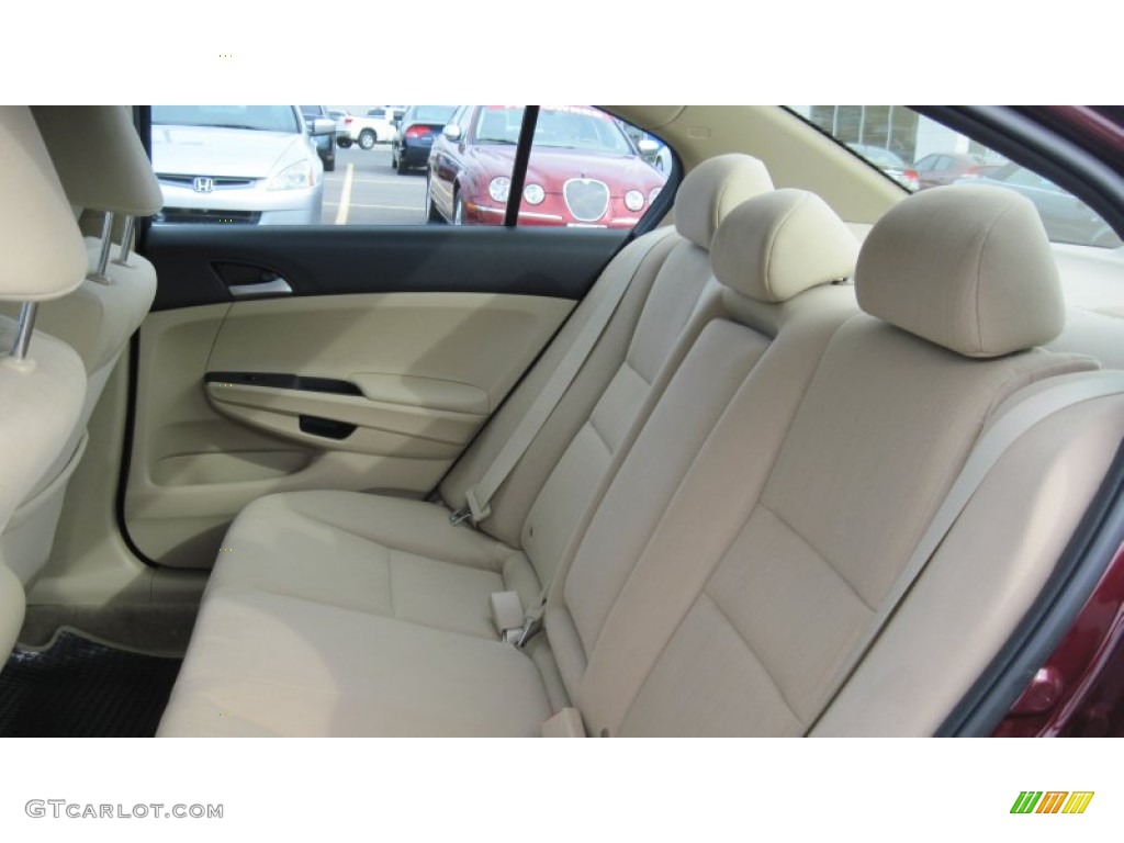 2012 Accord LX Premium Sedan - Basque Red Pearl II / Ivory photo #15