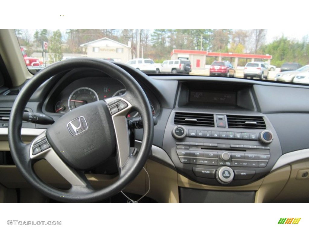 2012 Accord LX Premium Sedan - Basque Red Pearl II / Ivory photo #18