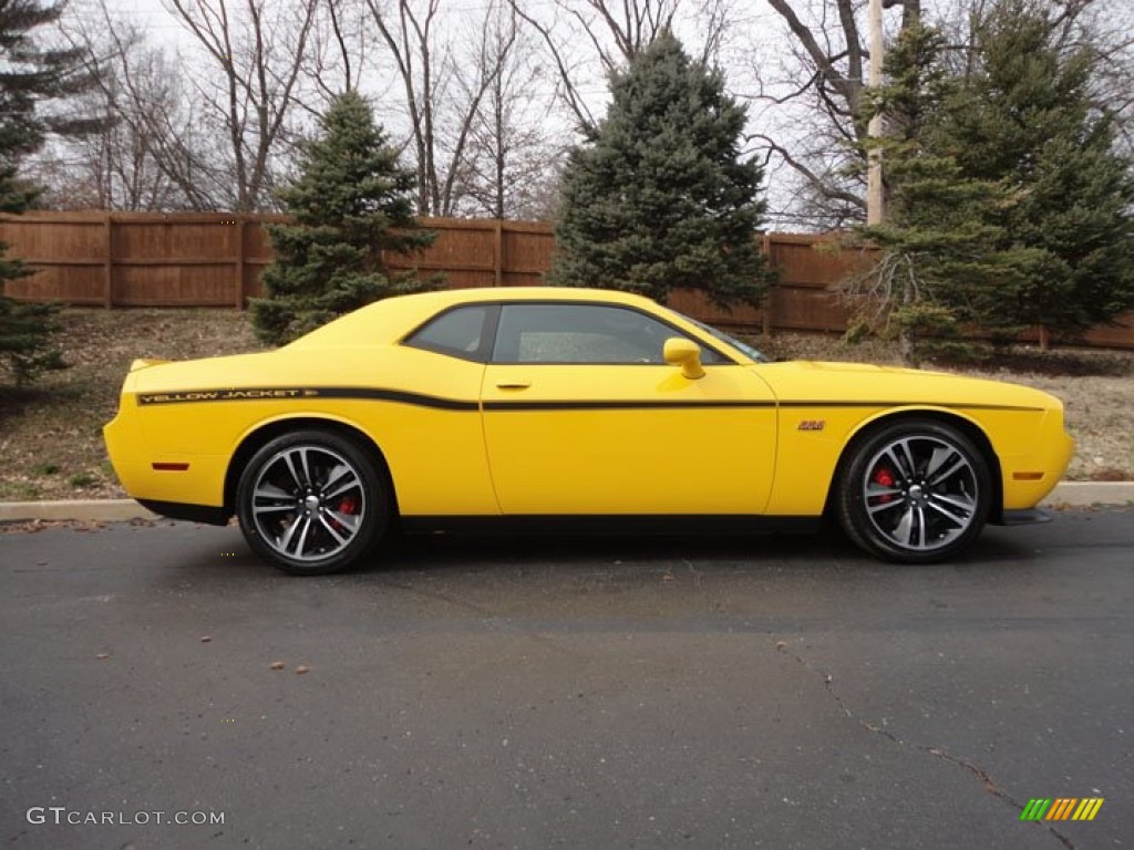 Stinger Yellow 2012 Dodge Challenger SRT8 Yellow Jacket Exterior Photo #61393612