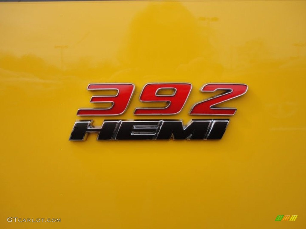 2012 Dodge Challenger SRT8 Yellow Jacket Marks and Logos Photo #61393621