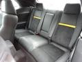 2012 Dodge Challenger SRT8 Yellow Jacket Rear Seat