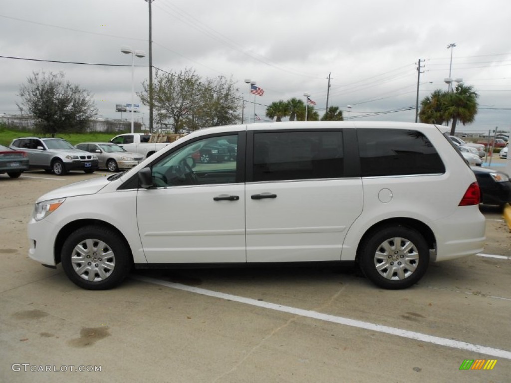 Calla Lily White 2012 Volkswagen Routan S Exterior Photo #61393753