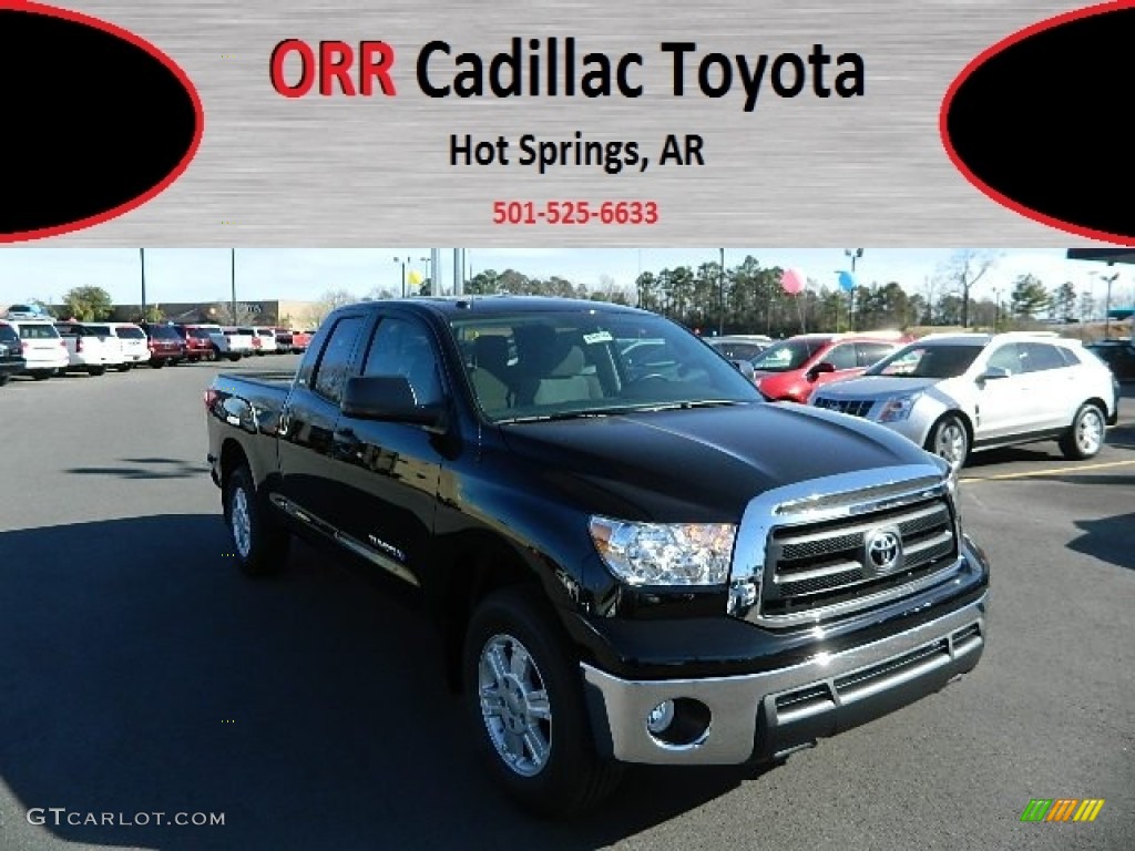 2012 Tundra SR5 Double Cab - Black / Graphite photo #1