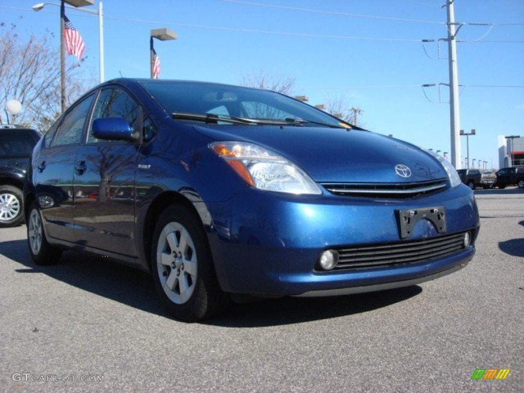 2008 Prius Hybrid - Spectra Blue Mica / Gray photo #1