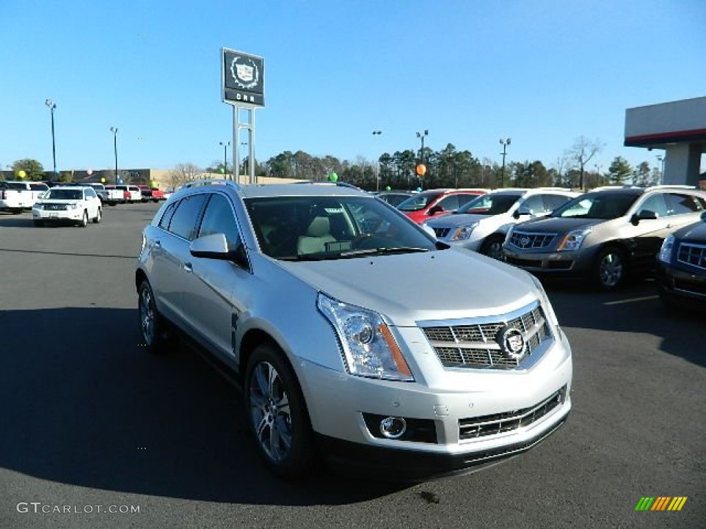 Radiant Silver Metallic Cadillac SRX