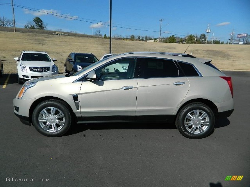Gold Mist Metallic 2012 Cadillac SRX Luxury Exterior Photo #61398453