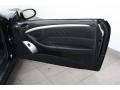 Black 2006 Mercedes-Benz CLK 55 AMG Cabriolet Door Panel