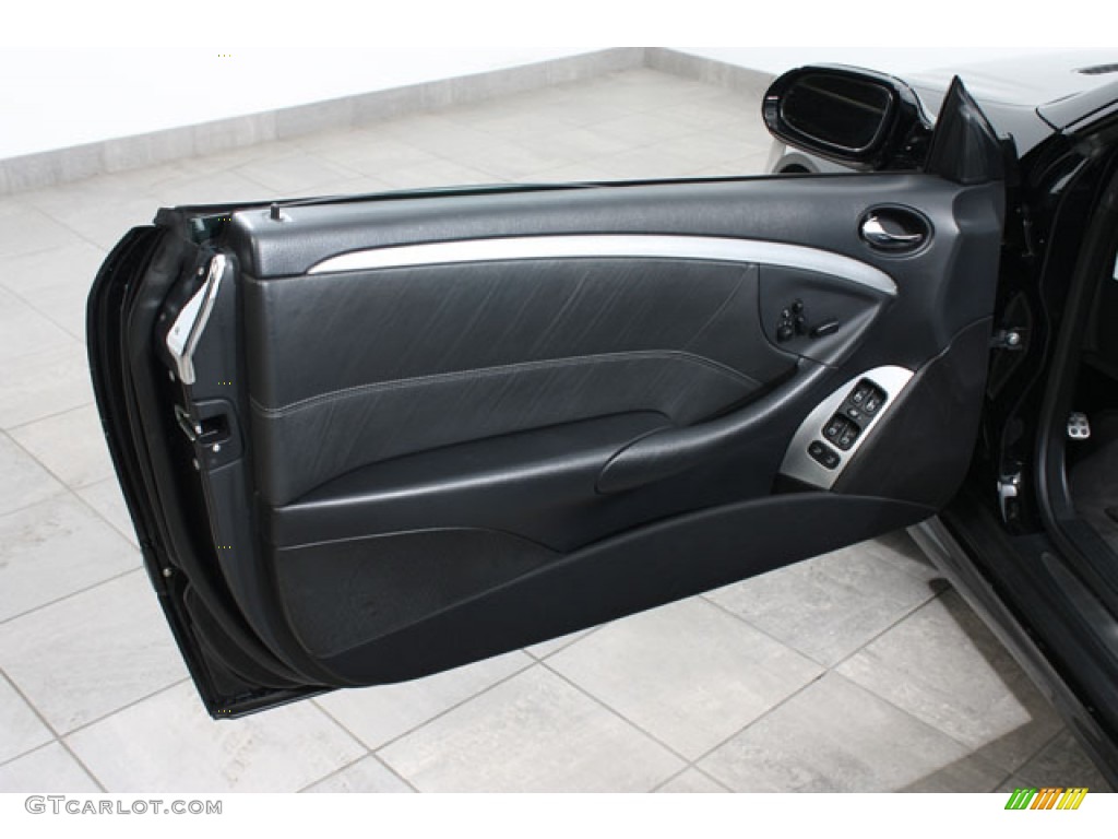 2006 Mercedes-Benz CLK 55 AMG Cabriolet Black Door Panel Photo #61399489