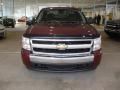 2008 Deep Ruby Metallic Chevrolet Silverado 1500 LT Extended Cab 4x4  photo #2