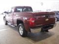 2008 Deep Ruby Metallic Chevrolet Silverado 1500 LT Extended Cab 4x4  photo #4