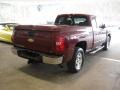 2008 Deep Ruby Metallic Chevrolet Silverado 1500 LT Extended Cab 4x4  photo #6