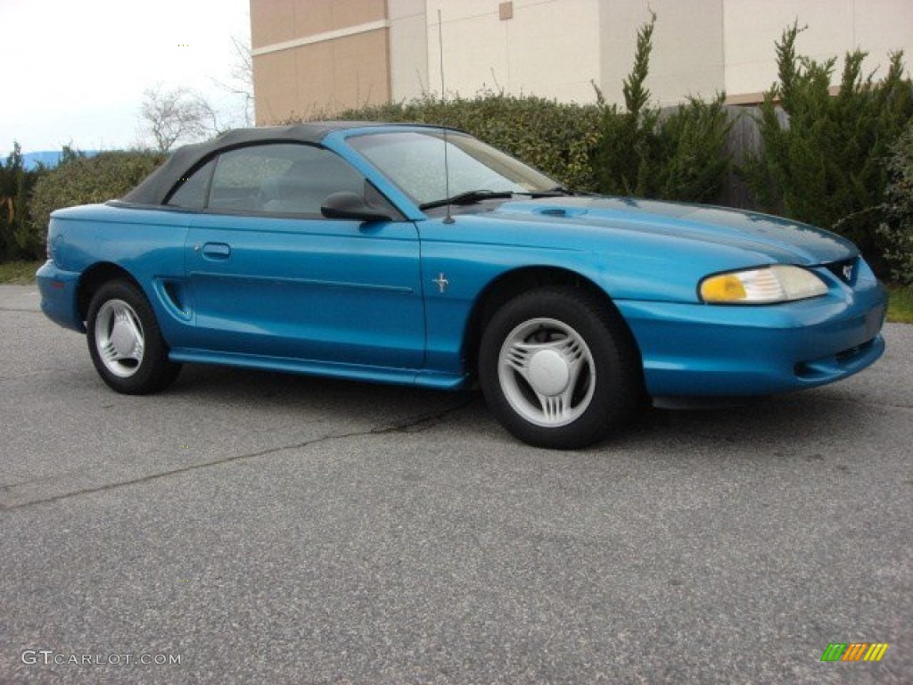 1994 Ford mustang teal