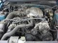 1994 Teal Metallic Ford Mustang V6 Convertible  photo #22