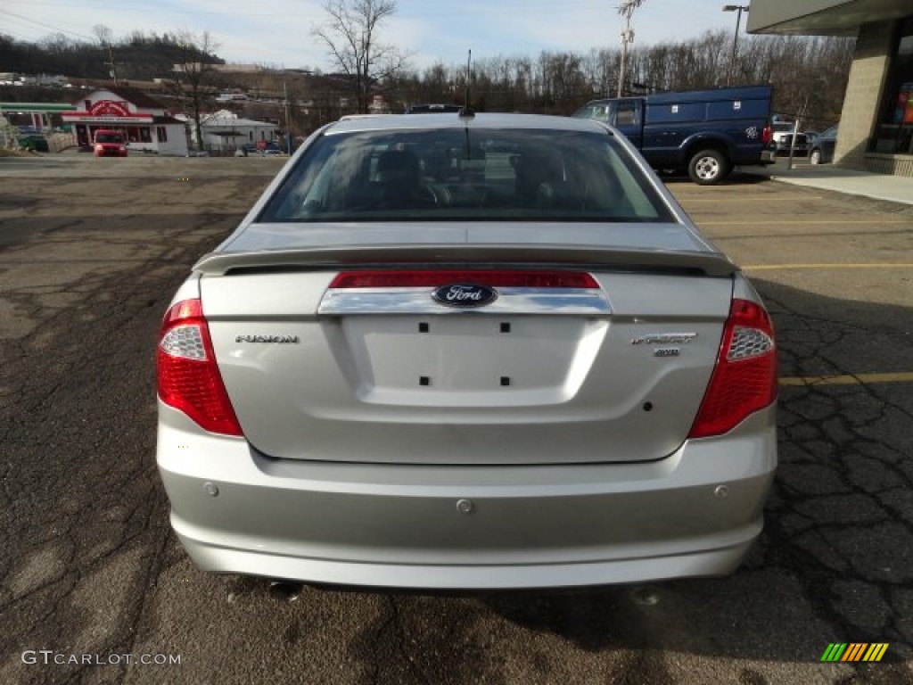 2010 Fusion Sport AWD - Brilliant Silver Metallic / Charcoal Black/Sport Black photo #3