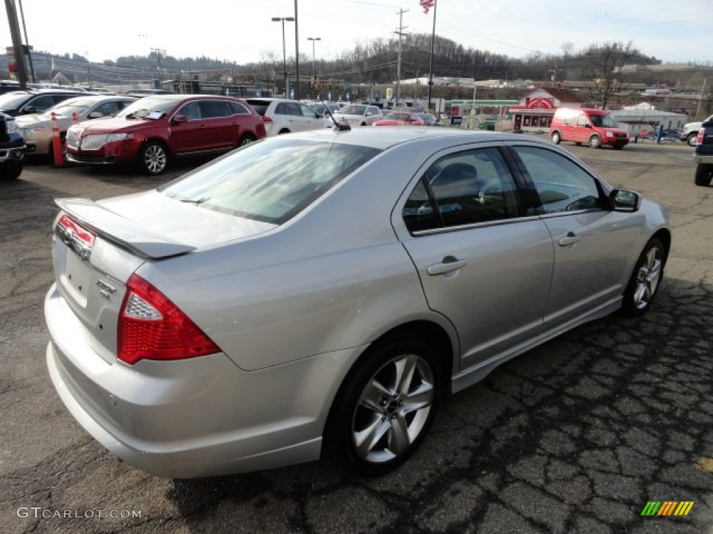 2010 Fusion Sport AWD - Brilliant Silver Metallic / Charcoal Black/Sport Black photo #4
