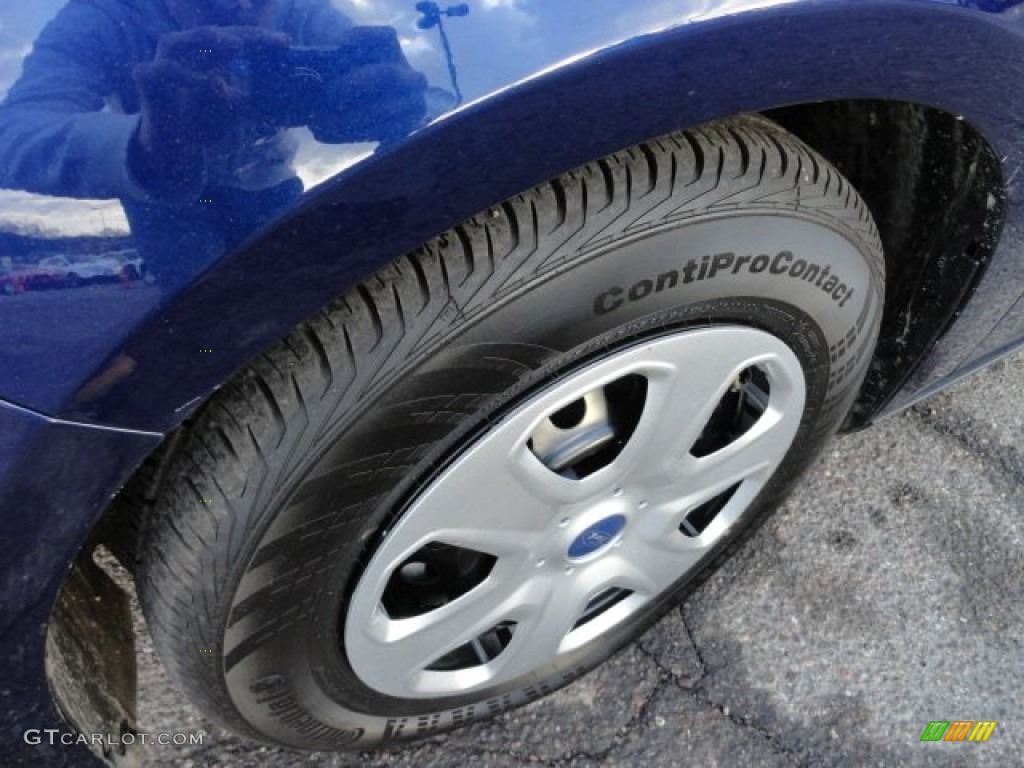 2012 Focus S Sedan - Kona Blue Metallic / Charcoal Black photo #9