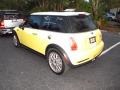 2003 Liquid Yellow Mini Cooper S Hardtop  photo #3