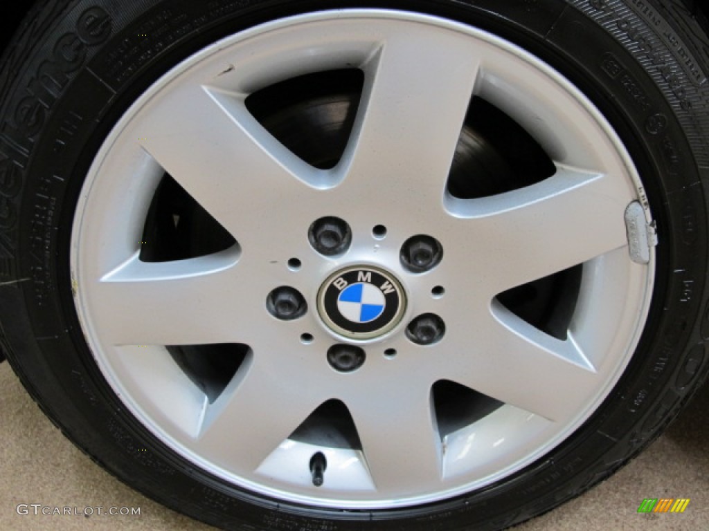 2002 3 Series 325xi Sedan - Jet Black / Black photo #13