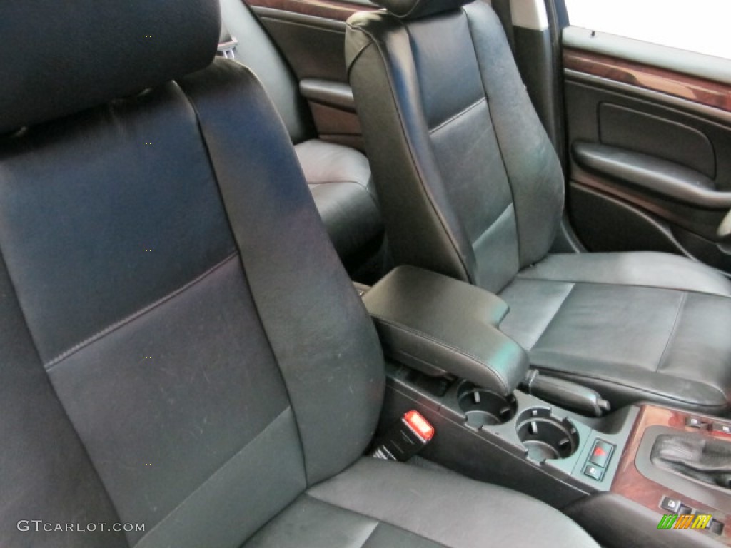 2002 3 Series 325xi Sedan - Jet Black / Black photo #21