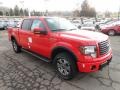 2012 Race Red Ford F150 FX4 SuperCrew 4x4  photo #6