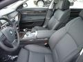 Black 2012 BMW 7 Series 740Li Sedan Interior Color