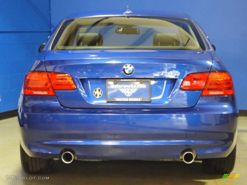 2011 3 Series 335i xDrive Coupe - Montego Blue Metallic / Black photo #9