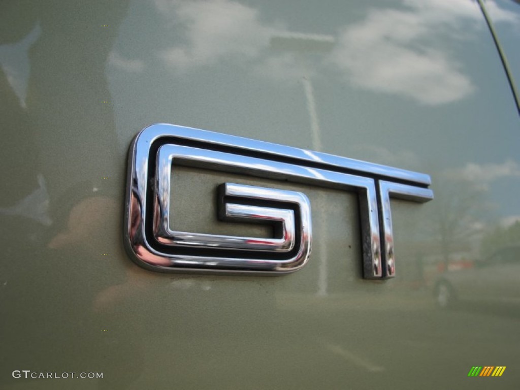 2005 Mustang GT Premium Coupe - Legend Lime Metallic / Dark Charcoal photo #6