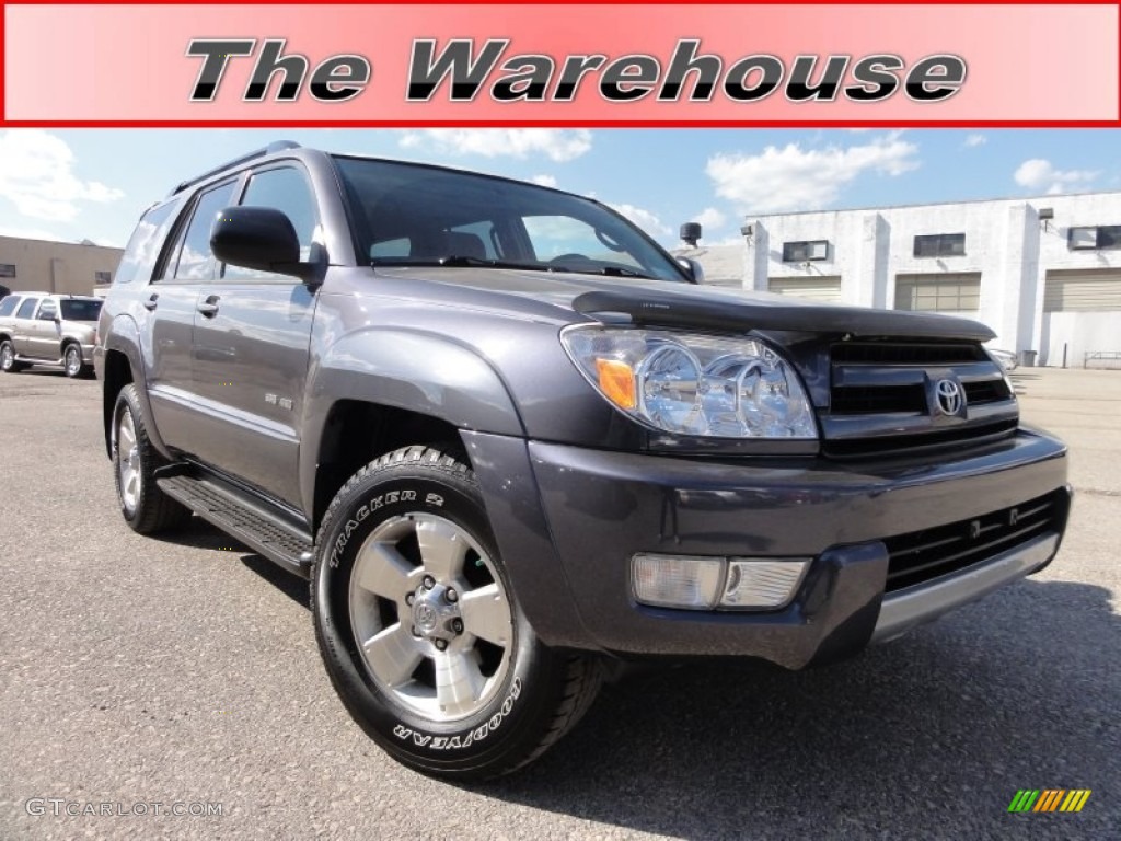 2004 4Runner SR5 4x4 - Galactic Gray Mica / Stone photo #1