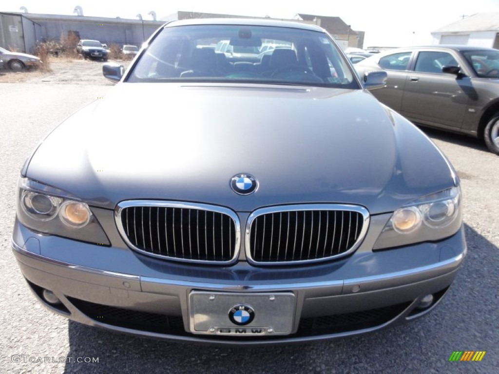 2006 7 Series 750i Sedan - Titanium Grey Metallic / Black/Black photo #4