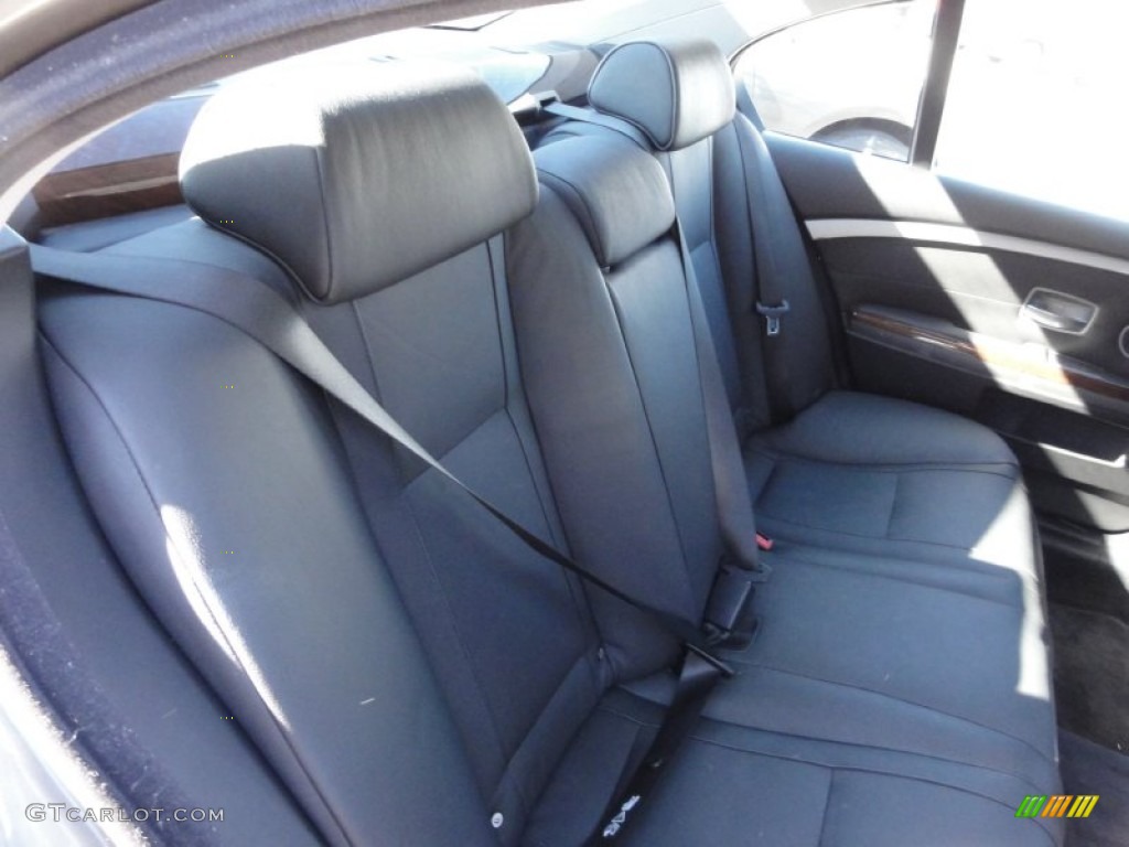 2006 7 Series 750i Sedan - Titanium Grey Metallic / Black/Black photo #28