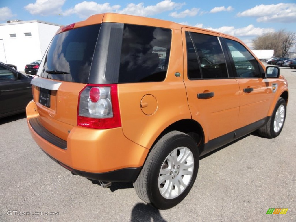 2008 LR2 SE - Tambora Flame Orange / Ebony Black photo #9