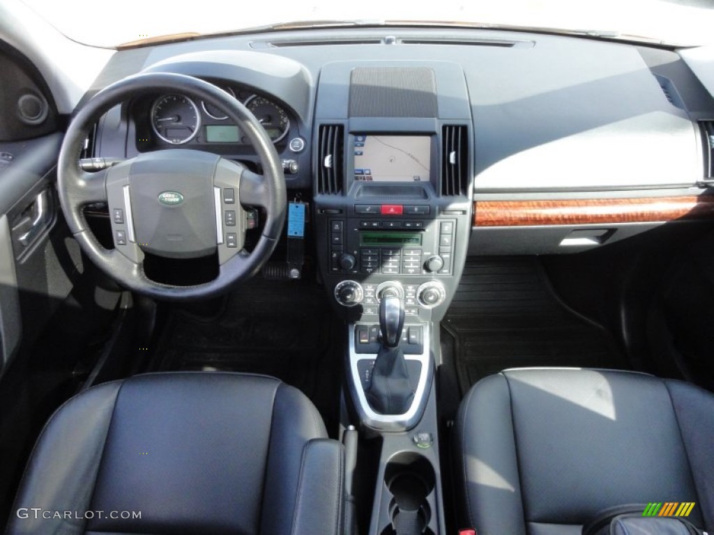2008 Land Rover LR2 SE Ebony Black Dashboard Photo #61408762