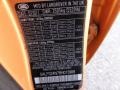 PLREU: Tambora Flame Orange 2008 Land Rover LR2 SE Color Code