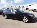 Jet Black - 5 Series 530xi Wagon Photo No. 7